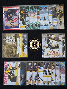 🐻 25+ Boston Bruins NHL Trading Card Lot